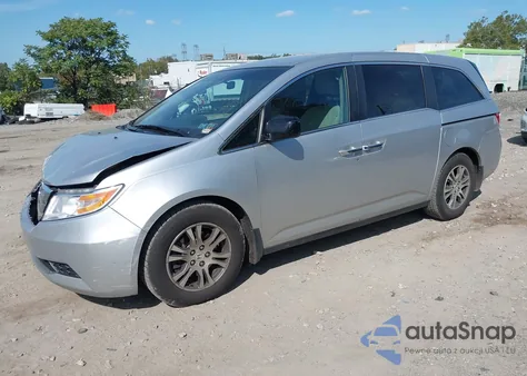 2012 Honda Odyssey Ex from USA, damaged, VIN 5FNRL5H49CB059301